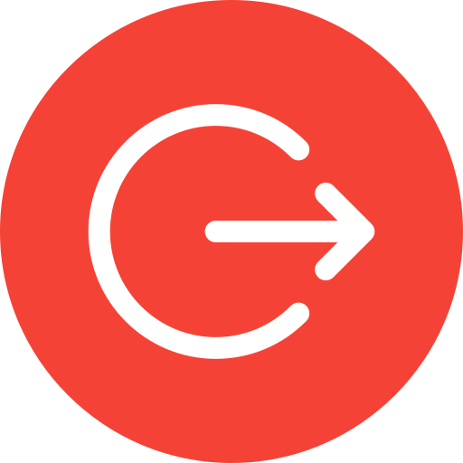 ausloggen Generic Flat icon