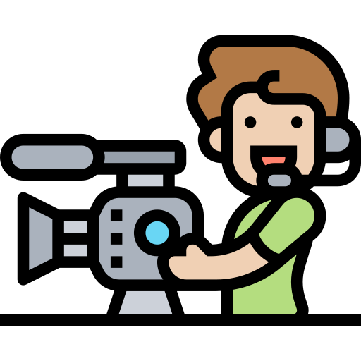 Cinematographer Meticulous Lineal Color icon