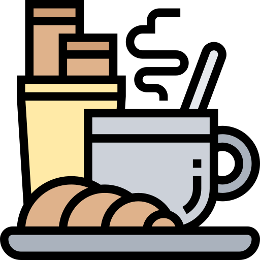 Coffee Meticulous Lineal Color icon