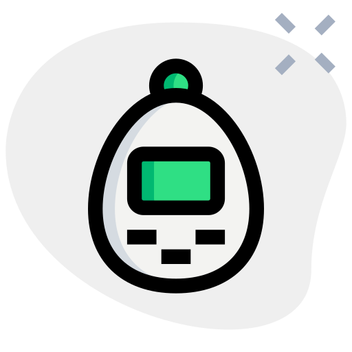 tamagotchi Generic Rounded Shapes icoon