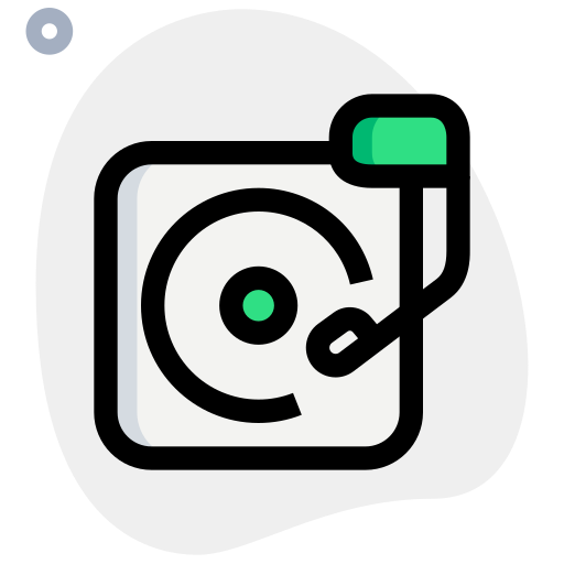 Turntable Generic Rounded Shapes icon