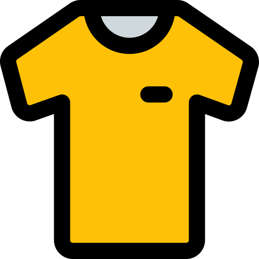 t-shirt Pixel Perfect Lineal Color icon