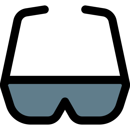 occhiali da sole Pixel Perfect Lineal Color icona