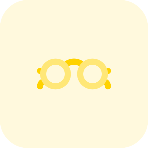 des lunettes Pixel Perfect Tritone Icône