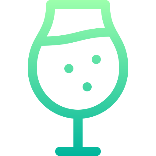 ワイン Basic Gradient Lineal color icon