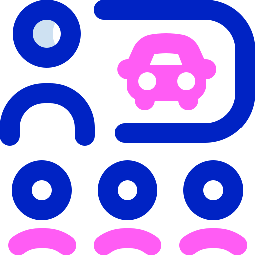 운전 강사 Super Basic Orbit Color icon