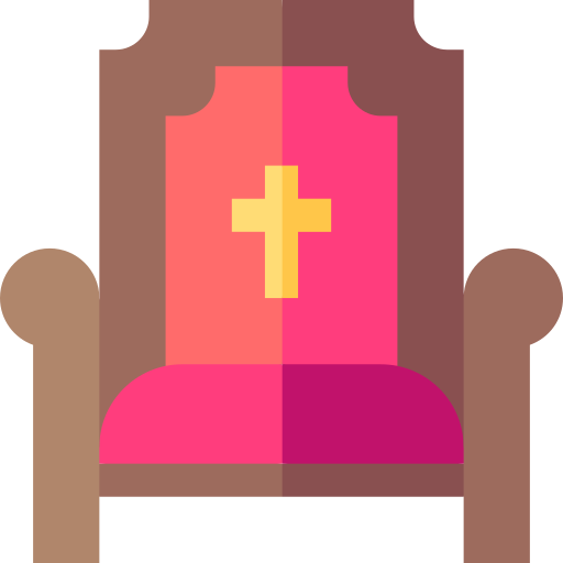 trono Basic Straight Flat Ícone