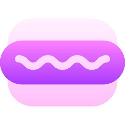 hot dog Basic Gradient Gradient icona