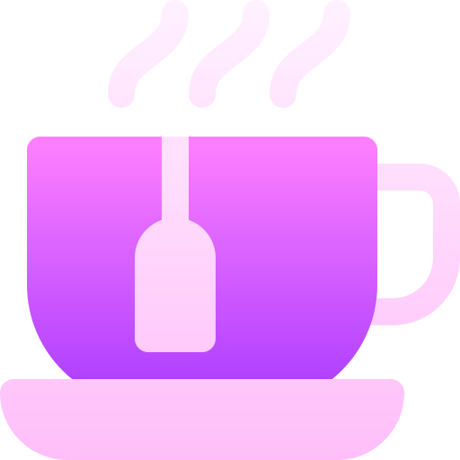 お茶 Basic Gradient Gradient icon