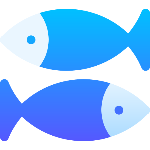 Рыбы Basic Gradient Gradient иконка