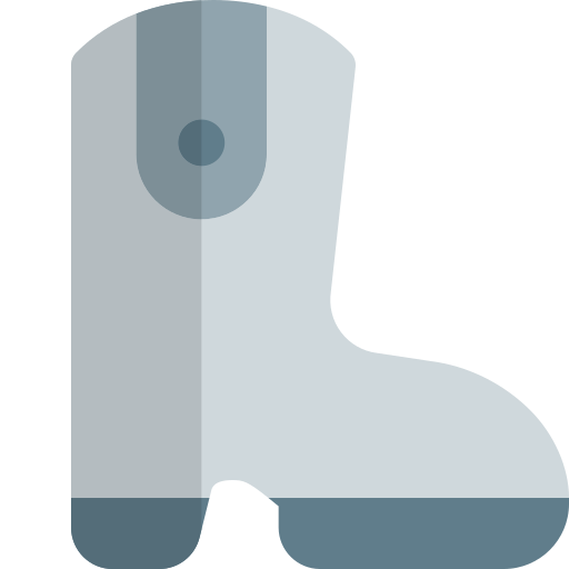 Rain boots Pixel Perfect Flat icon