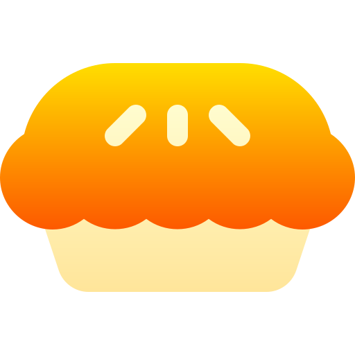 taart Basic Gradient Gradient icoon