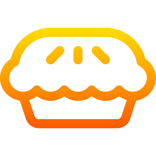 Pie Basic Gradient Lineal color icon