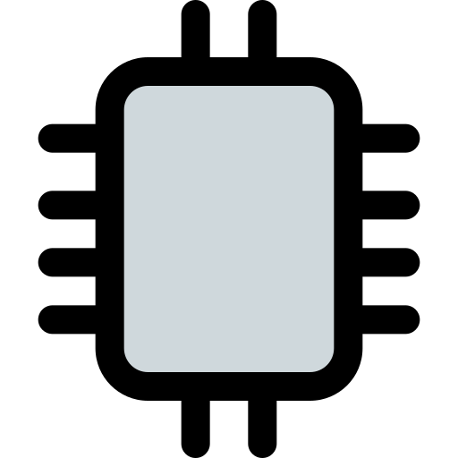 Chip Pixel Perfect Lineal Color icon