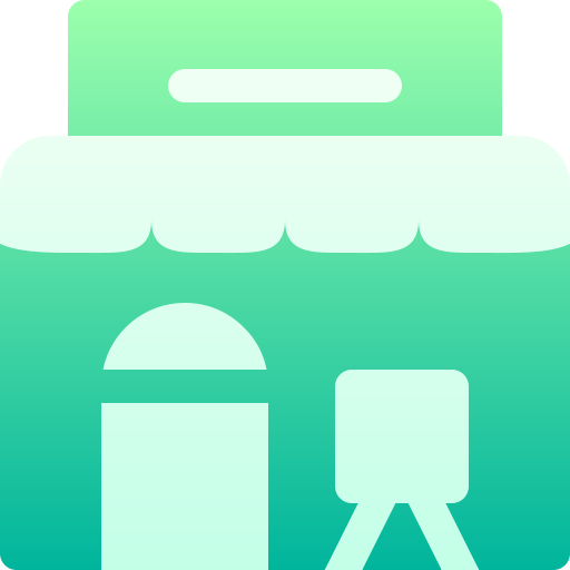 Restaurant Basic Gradient Gradient icon