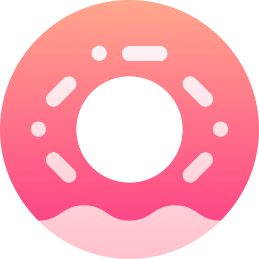 rosquilla Basic Gradient Gradient icono