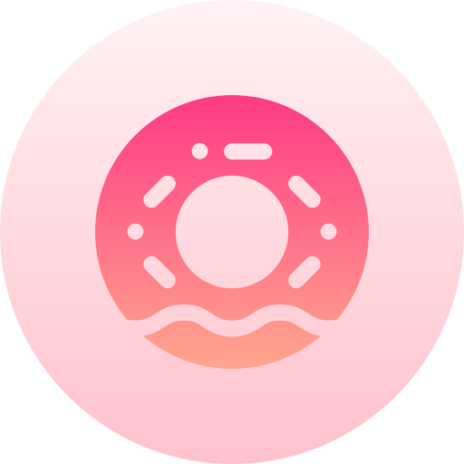 Donut Basic Gradient Circular icon