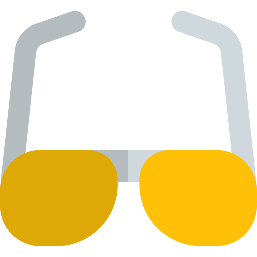 Sun glasses Pixel Perfect Flat icon