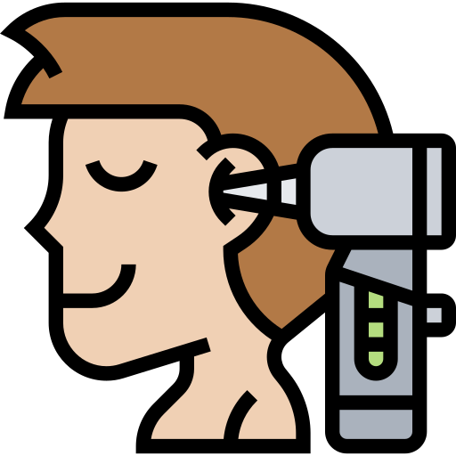 Otoscope Meticulous Lineal Color icon