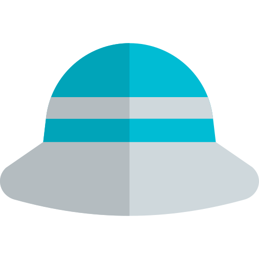 Шляпа от солнца Pixel Perfect Flat иконка