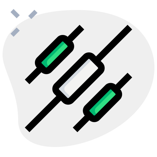 Resistor Generic Rounded Shapes icon