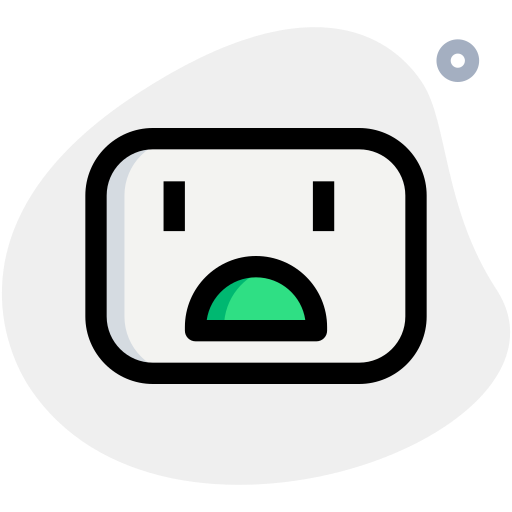 Wall socket Generic Rounded Shapes icon