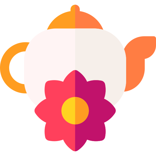 Tea pot Basic Rounded Flat icon