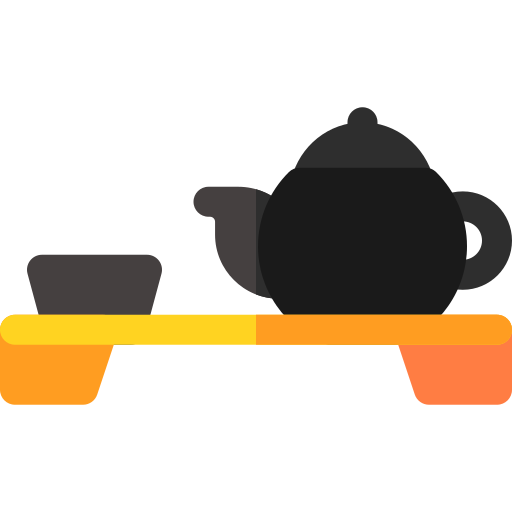 Чайная церемония Basic Rounded Flat иконка