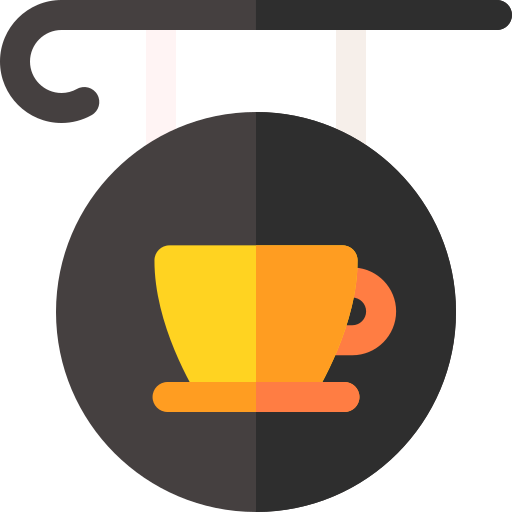 tienda de té Basic Rounded Flat icono