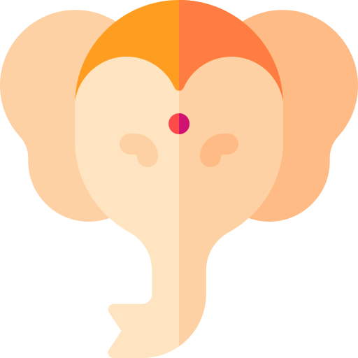 Ganesha Basic Rounded Flat icon