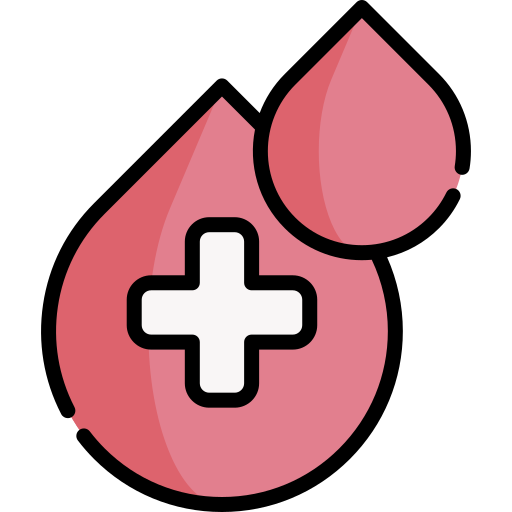 don de sang Special Lineal color Icône