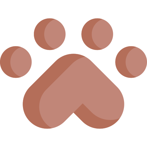 Paw print Special Flat icon
