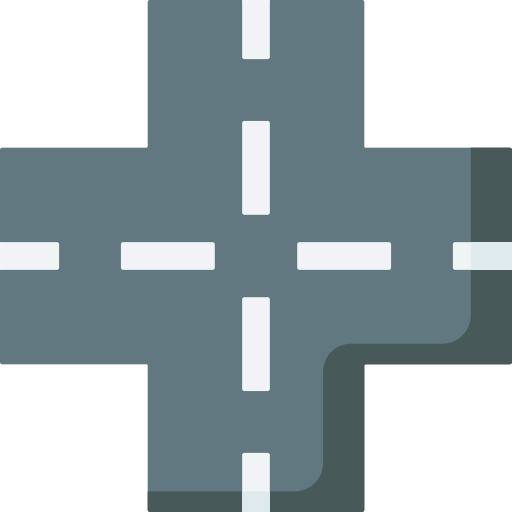 cruce de caminos Special Flat icono