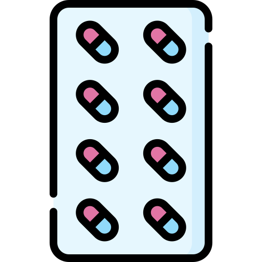 Pills Special Lineal color icon