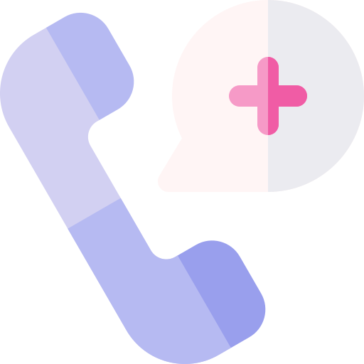 Emergency call Basic Rounded Flat icon