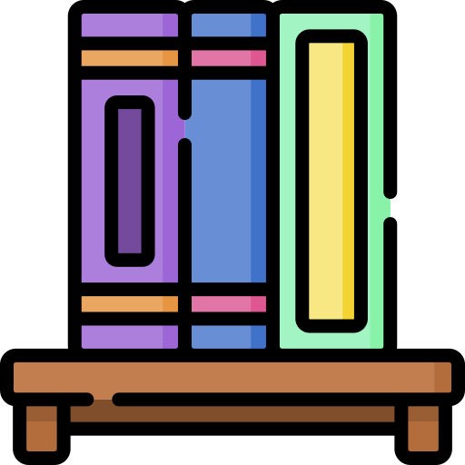 półka na książki Special Lineal color ikona