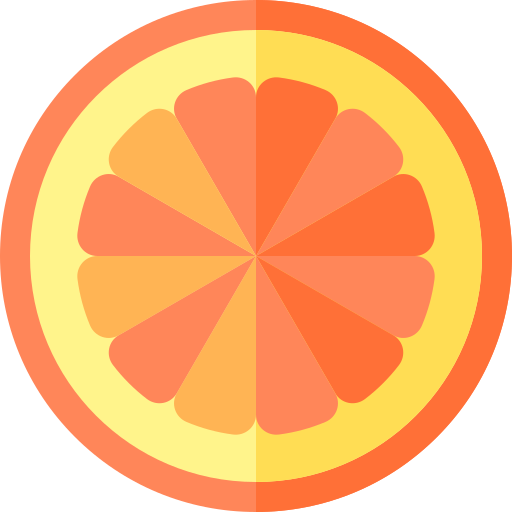 레몬 슬라이스 Basic Rounded Flat icon
