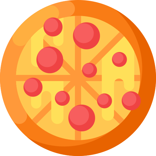 pizza Special Shine Flat icon