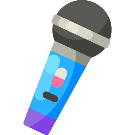 mikrofon Special Shine Flat ikona