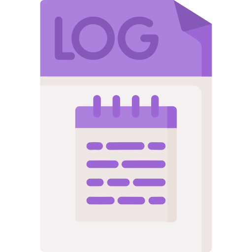 logboek Special Flat icoon