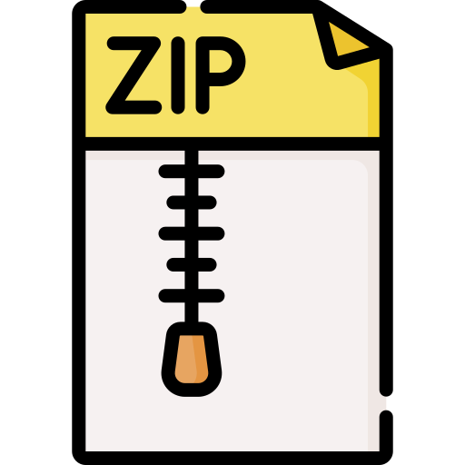 zip *: français Special Lineal color Icône