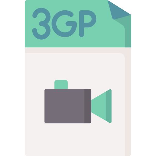 3gp Special Flat icoon