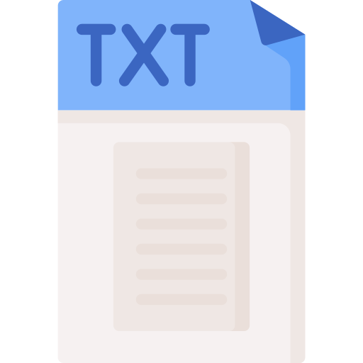 txt Special Flat icono