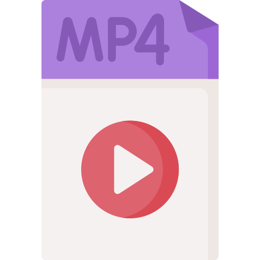 mp4 Special Flat ikona