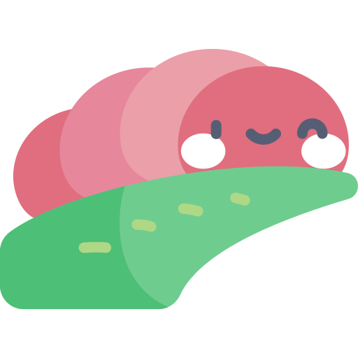 maguey 웜 Kawaii Flat icon