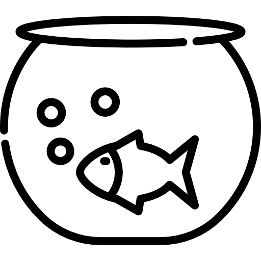 생선 그릇 Special Lineal icon