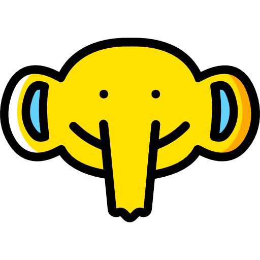 코끼리 Basic Miscellany Yellow icon