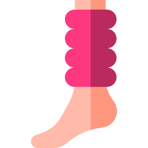 Leg warmer Basic Straight Flat icon