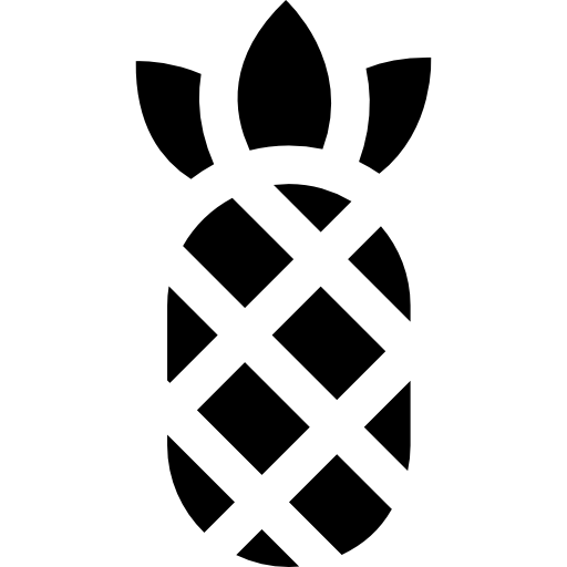 ananas Basic Straight Filled ikona