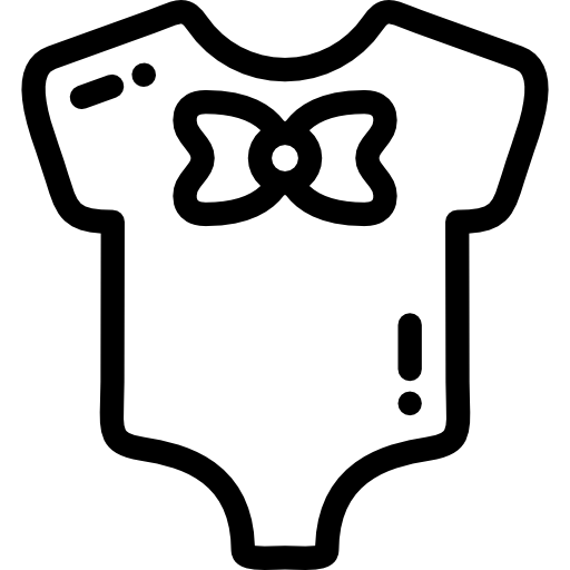 Pijama Detailed Rounded Lineal icon